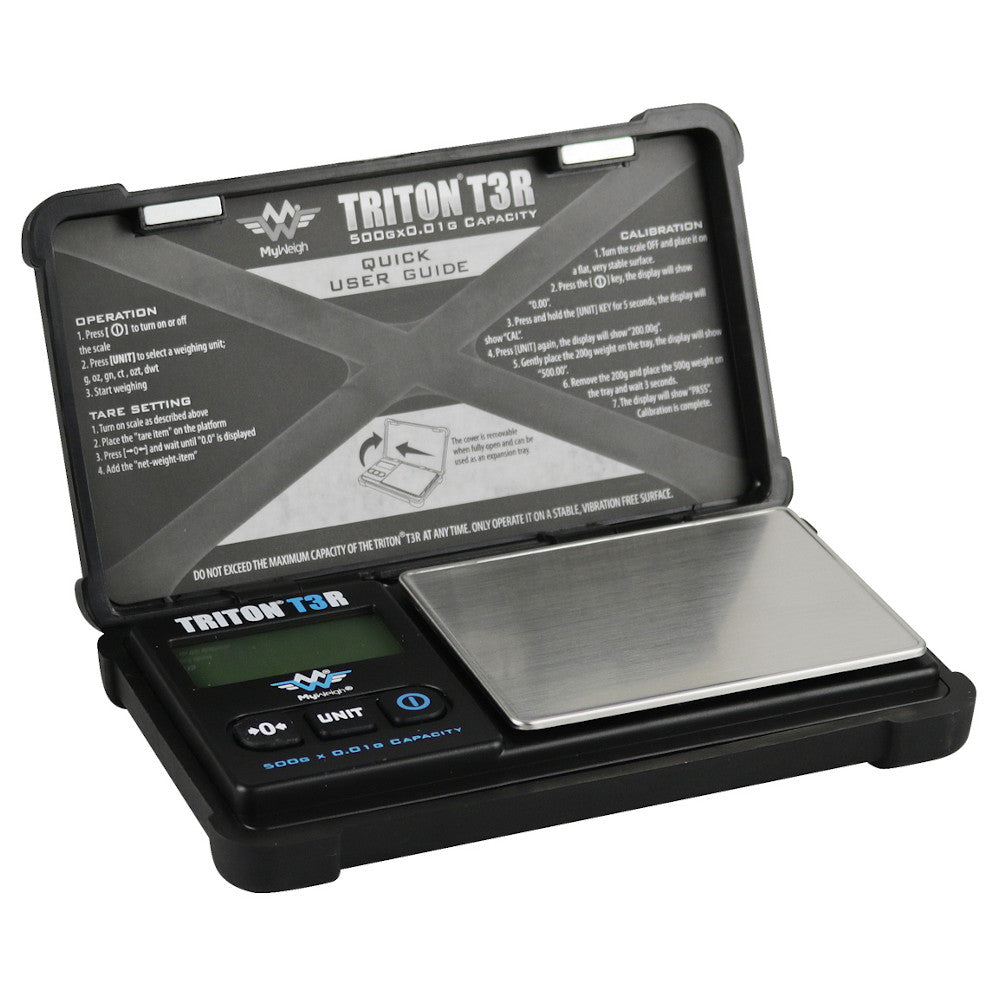 MyWeigh Triton T3R Digital Scale | 500g x 0.01g - Smoke N’ Poke