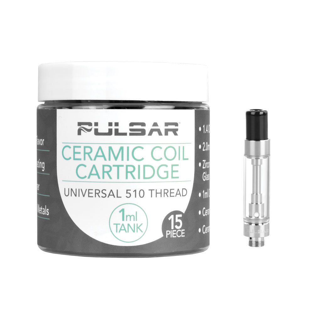 Pulsar Ceramic Coil Cartridge Tub - Smoke N’ Poke