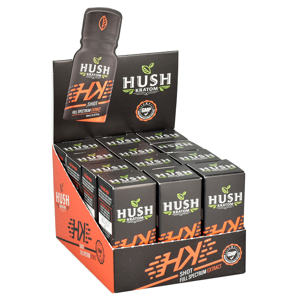 DISP 12PC - Chupito de Kratom Hush HK - 10ml