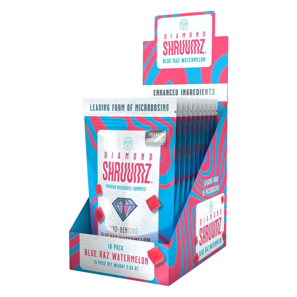 Diamond Shruumz Mushroom Gummies | 15pk | 10pc Display - Smoke N’ Poke