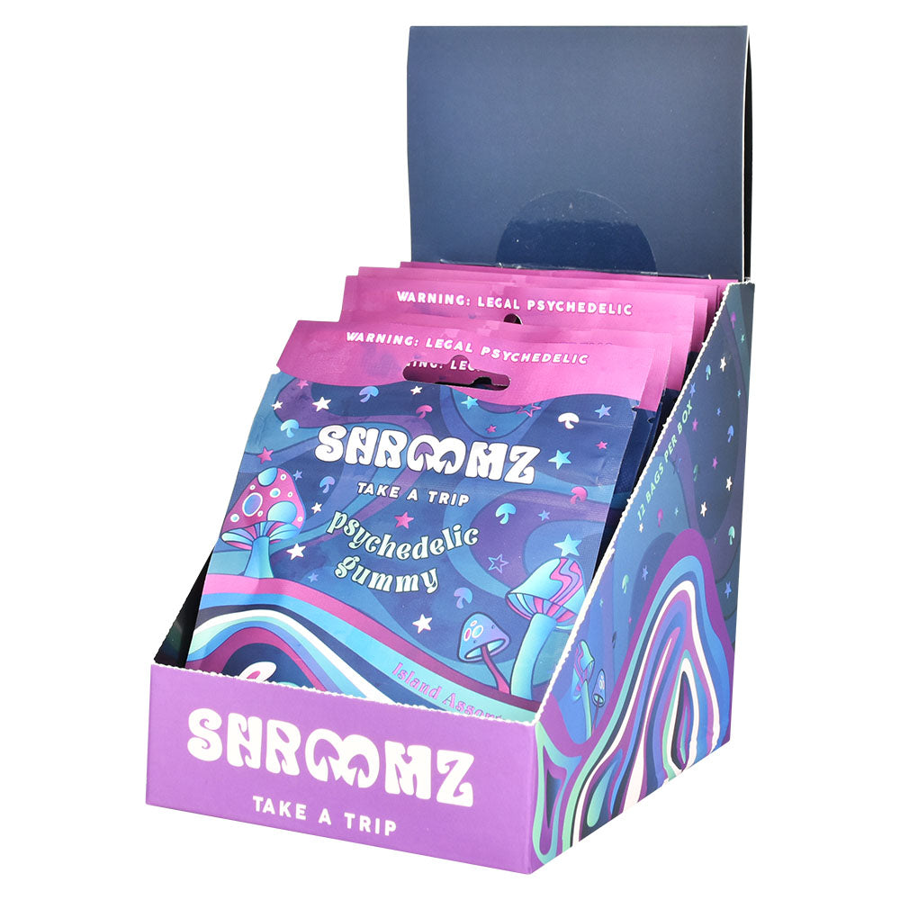 Shroomz Amanita Muscaria Psychedelic Gummy | 1200mg | 12pc Display - Smoke N’ Poke