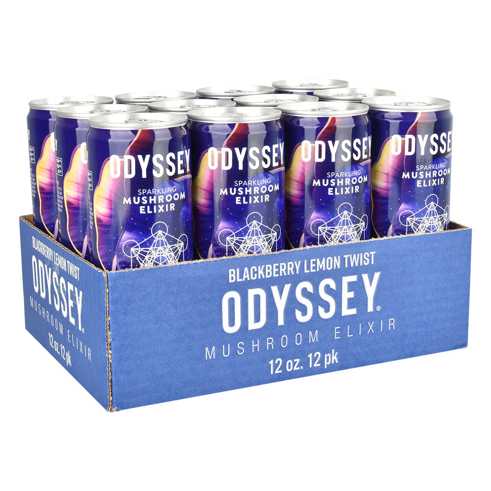 Odyssey Mushroom Sparkling Elixir | 12oz | 12pc Case - Smoke N’ Poke