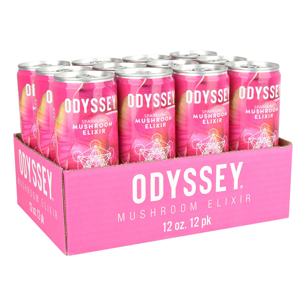 Odyssey Mushroom Sparkling Elixir | 12oz | 12pc Case - Smoke N’ Poke