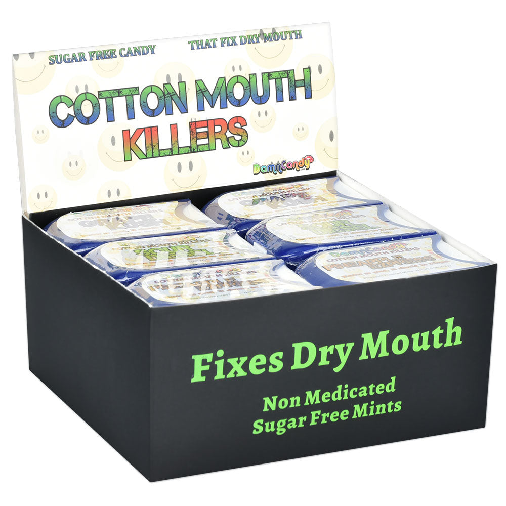 24PC Display - Cotton Mouth Killers Candy - Asst Flavors - Smoke N’ Poke