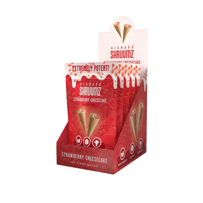 Diamond Shruumz Mushroom-Infused Cones | 2pk | 5pc Display - Smoke N’ Poke