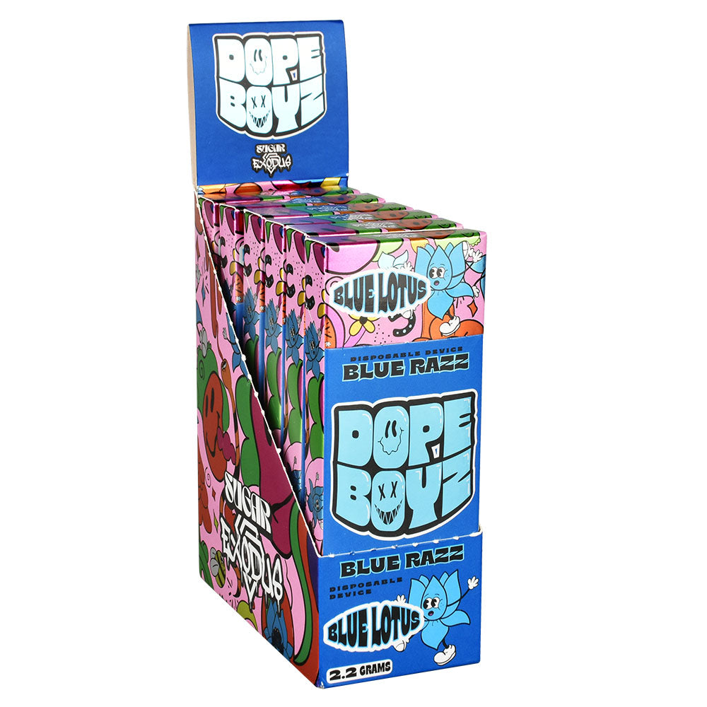 Exodus Sugar Dope Boyz Blue Lotus Disposable Vape | 2.2g | 6pc Display