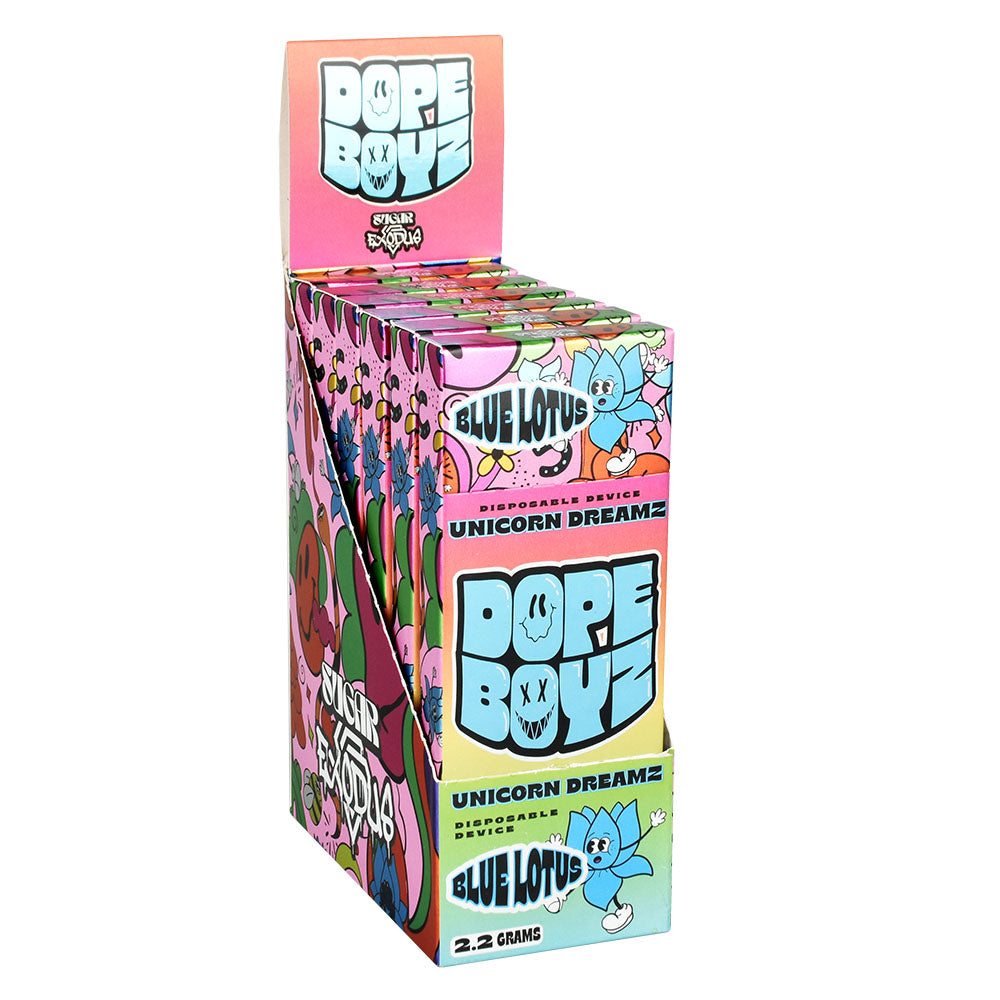 Exodus Sugar Dope Boyz Blue Lotus Disposable Vape | 2.2g | 6pc Display