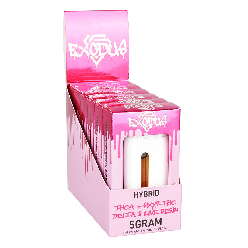 Exodus THCA HXY9 D8 Disposable Vape | 5g | 6pc Display - Smoke N’ Poke