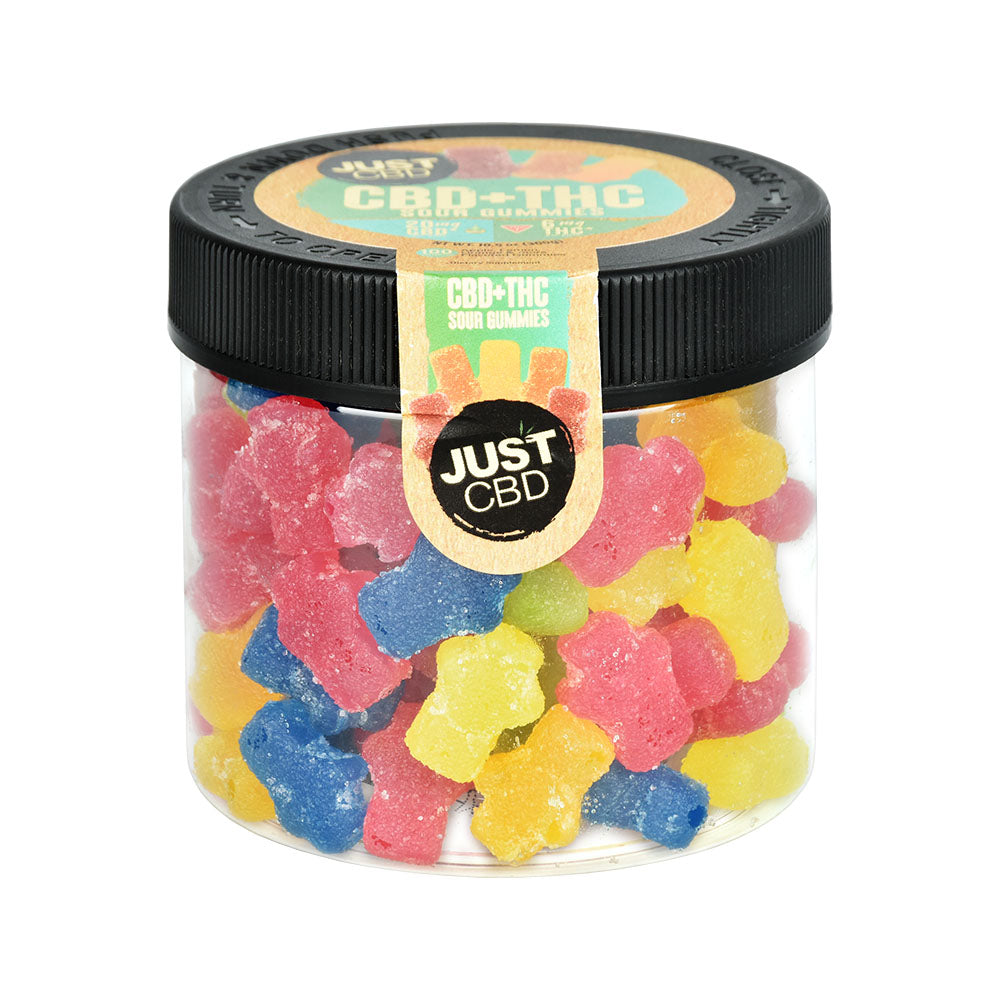 JUST CBD + THC Sour Gummies - Smoke N’ Poke