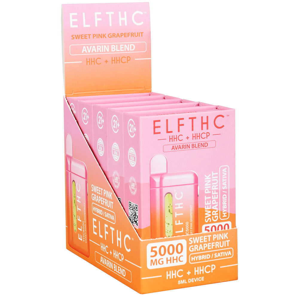 ELFTHC Avarin Blend HHC + HHCP Disposable | 5mL | 5pc Display - Smoke N’ Poke