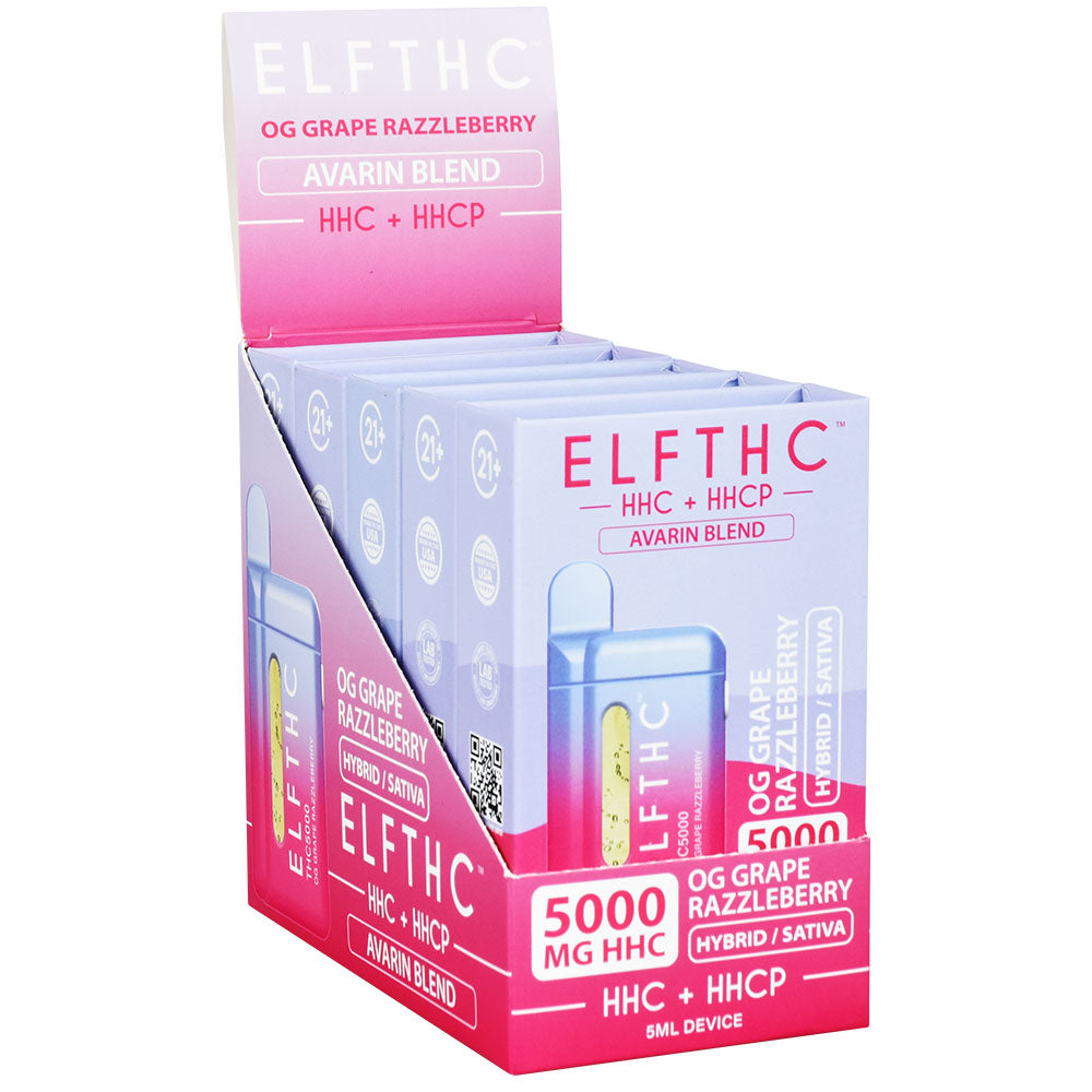 ELFTHC Avarin Blend HHC + HHCP Disposable | 5mL | 5pc Display - Smoke N’ Poke