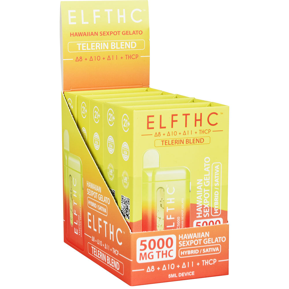 ELFTHC Telerin Blend D8 + D10 + D11 + THCP Disposable | 5mL | 5pc Display