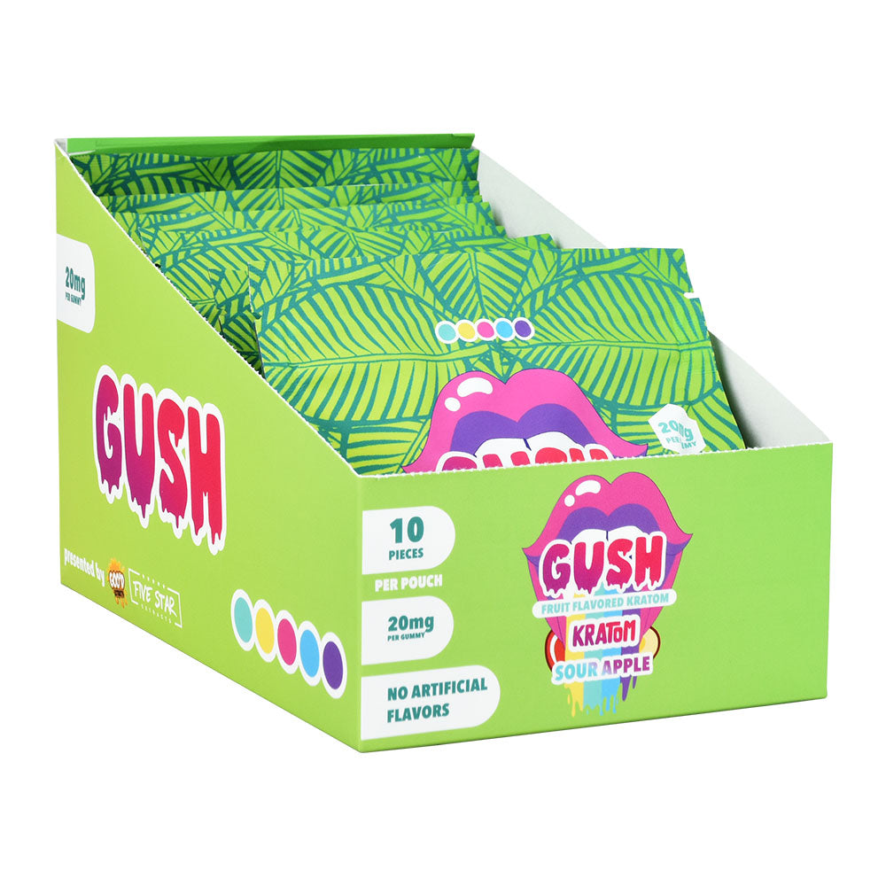 GOO'D Gush Kratom Gummies | 200mg | 10pk | 10pc Display - Smoke N’ Poke