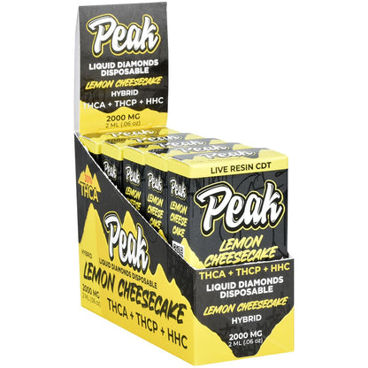 Peak High Potency THCA + THCP + HHC Disposable Vape | 2ml | 5pc Display