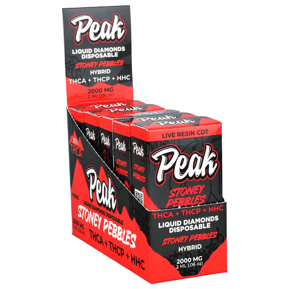 Peak High Potency THCA + THCP + HHC Disposable Vape | 2ml | 5pc Display