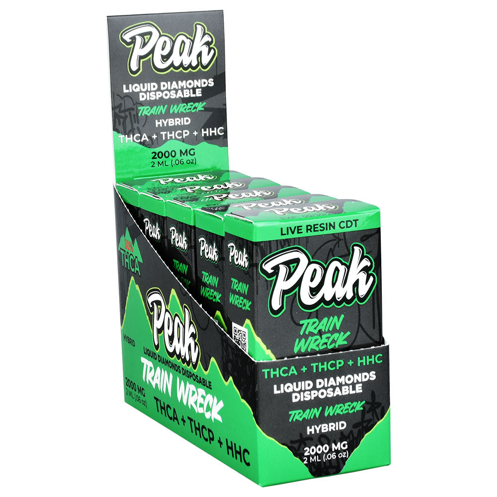 Vape desechable Peak de alta potencia THCA + THCP + HHC | 2ml | Pantalla de 5 piezas