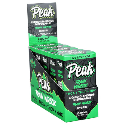 Vape desechable Peak de alta potencia THCA + THCP + HHC | 2ml | Pantalla de 5 piezas