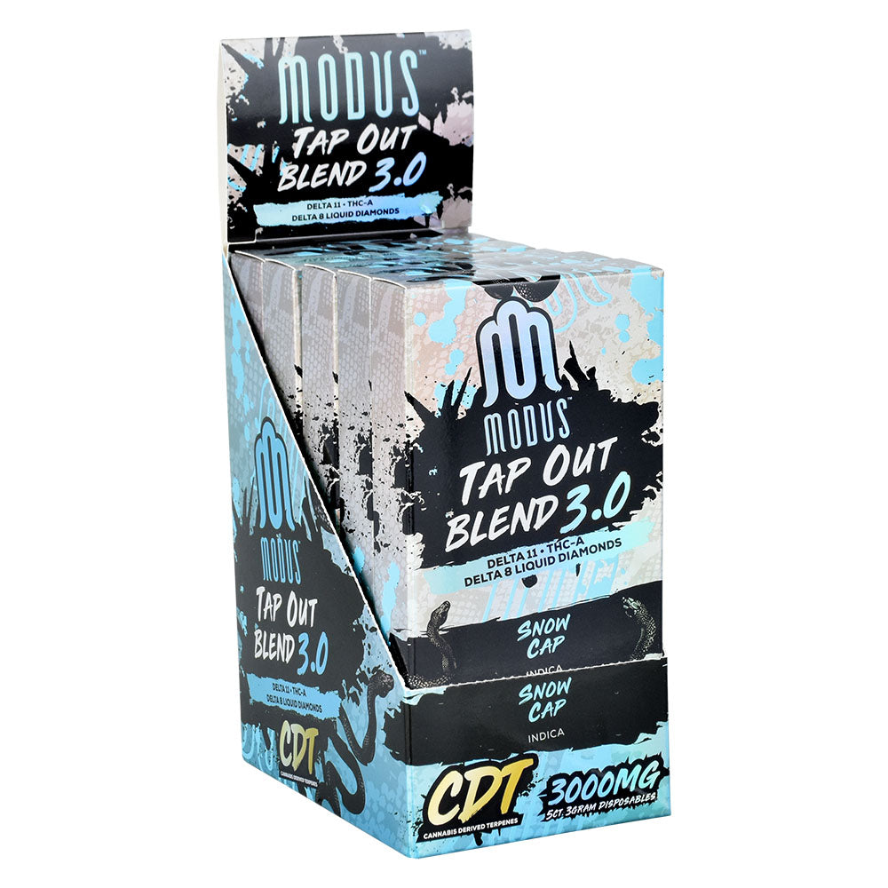 Modus Tap Out Blend 3.0 Delta Disposable Vape | 3g | 5pc Display - Smoke N’ Poke