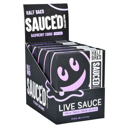 Half Baked x Sauce'd THCA Disposable Vape | 4g | 5pc Display - Smoke N’ Poke