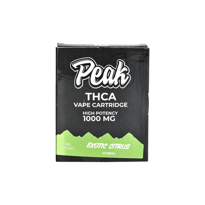 Cartucho de vaporizador Peak THCA | 1 ml | Pantalla de 5ct