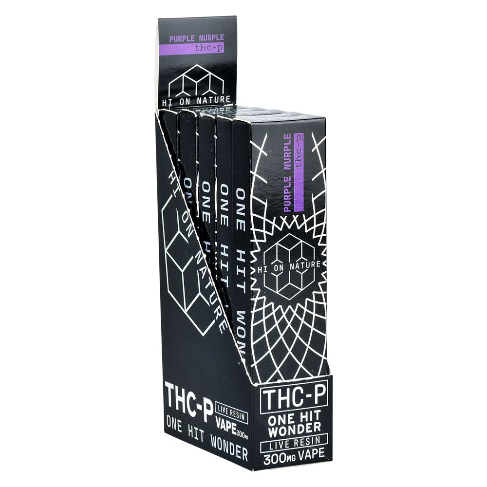 HI On Nature One Hit Wonder THCP Disposable Vape | 300mg | 5ct Display