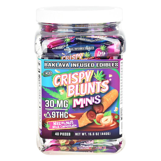 BOTE DE 40CT - Crispy Blunts D9 Minis - 30MG / 1ud / Avellana