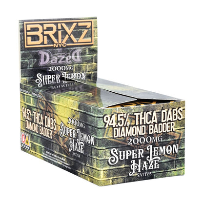 Dazed Brixz NYC THCA Diamond Badder | 2000mg | 4ct Display