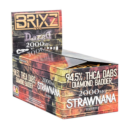 Dazed Brixz NYC THCA Diamond Badder | 2000mg | 4ct Display