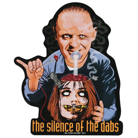 Silence of the Dabs Sticker - Smoke N’ Poke