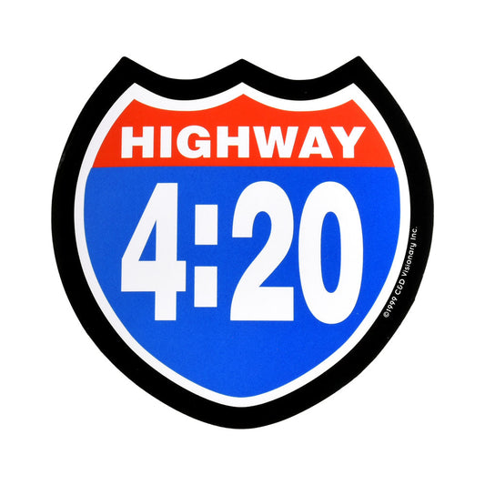 Highway 420 Sticker - Smoke N’ Poke