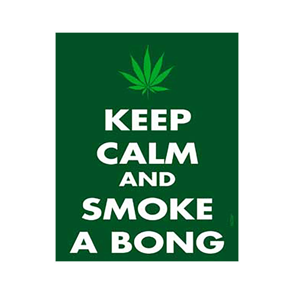 Keep Calm and Smoke Sticker - Smoke N’ Poke