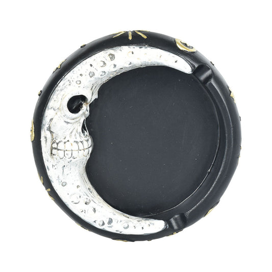 Scary Skull Moon Ashtray | 4.5" - Smoke N’ Poke