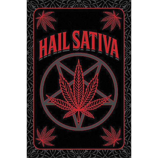 Fujima Hail Sativa Tapestry - 50"x78" - Smoke N’ Poke