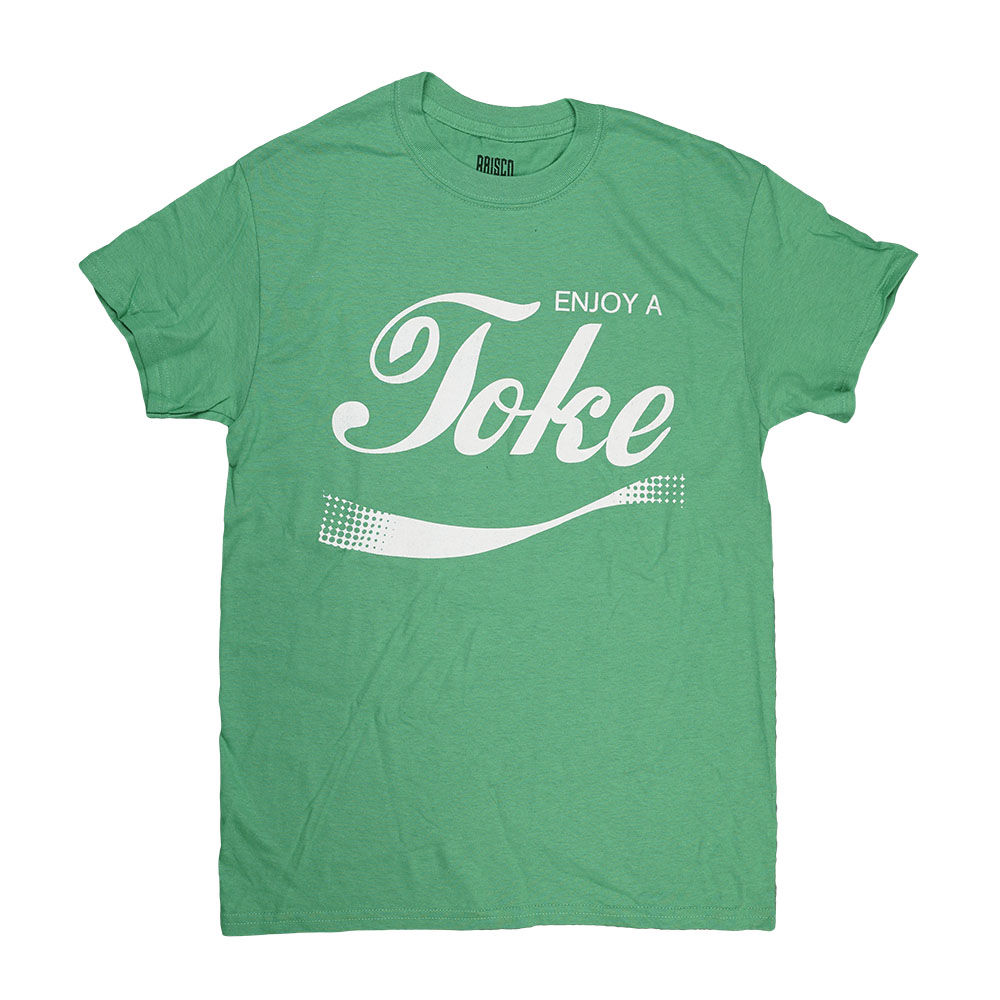 Brisco Brands Enjoy A Toke T-Shirt - Smoke N’ Poke