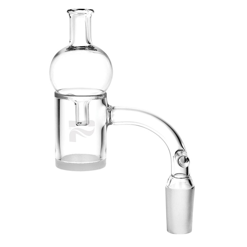 Pulsar Axial Opaque Quartz Banger w/ Bubble Carb Cap - Smoke N’ Poke