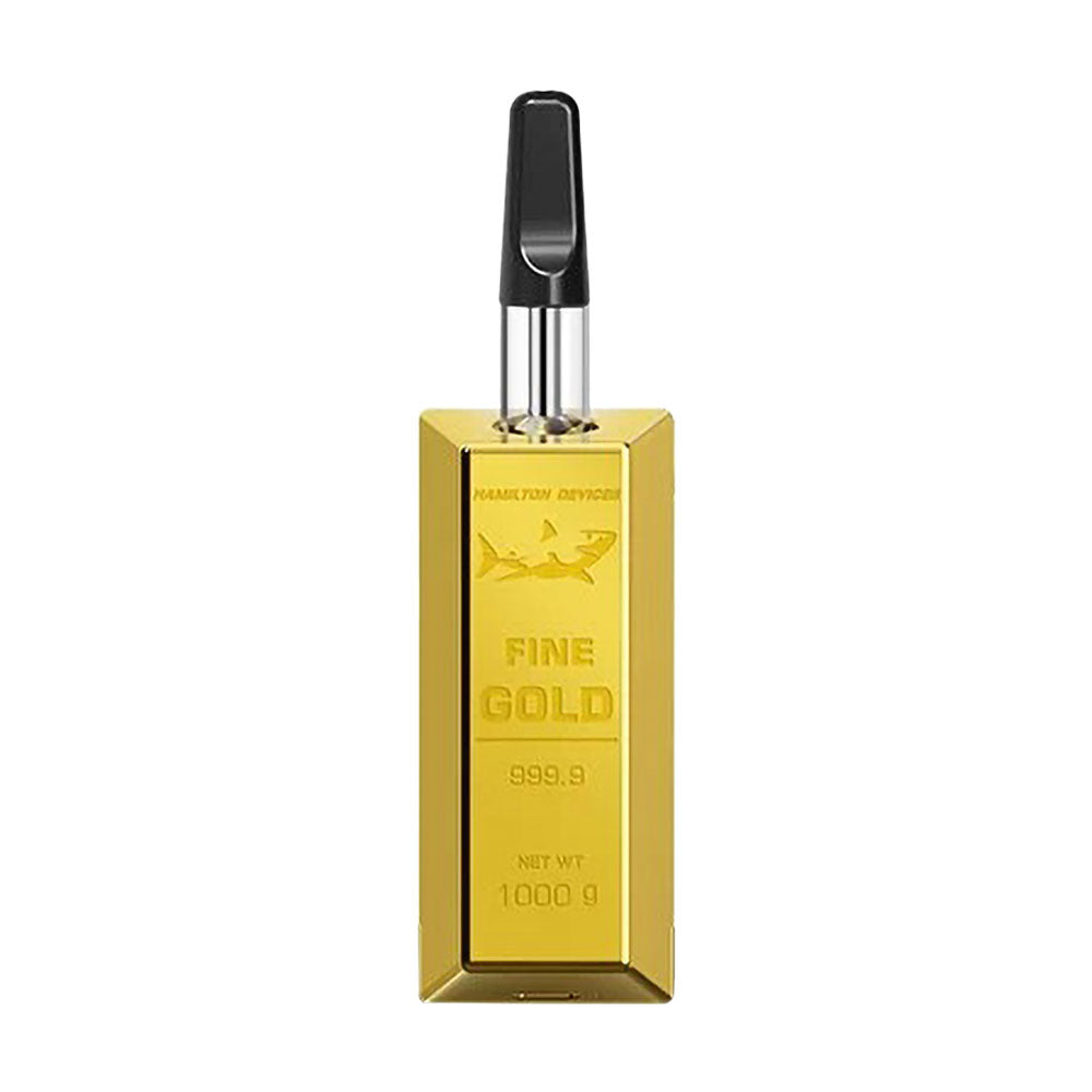 Hamilton Devices Gold Bar Auto-Draw 510 Vape Battery - 480mAh - Smoke N’ Poke