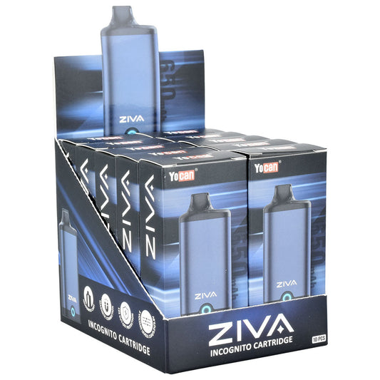 Yocan Ziva VV Auto-Draw 510 Battery | 650mAh | 10pc Display - Smoke N’ Poke