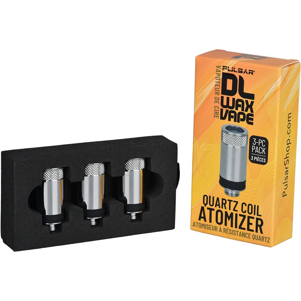 Pulsar DL Wax Vape Bar Replacement Quartz Coil - 3 Pack