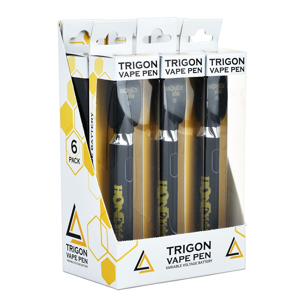 Bolígrafo Vape HoneyStick Trigon de voltaje variable 510 | 500 mAh | Pantalla de 6 quilates.