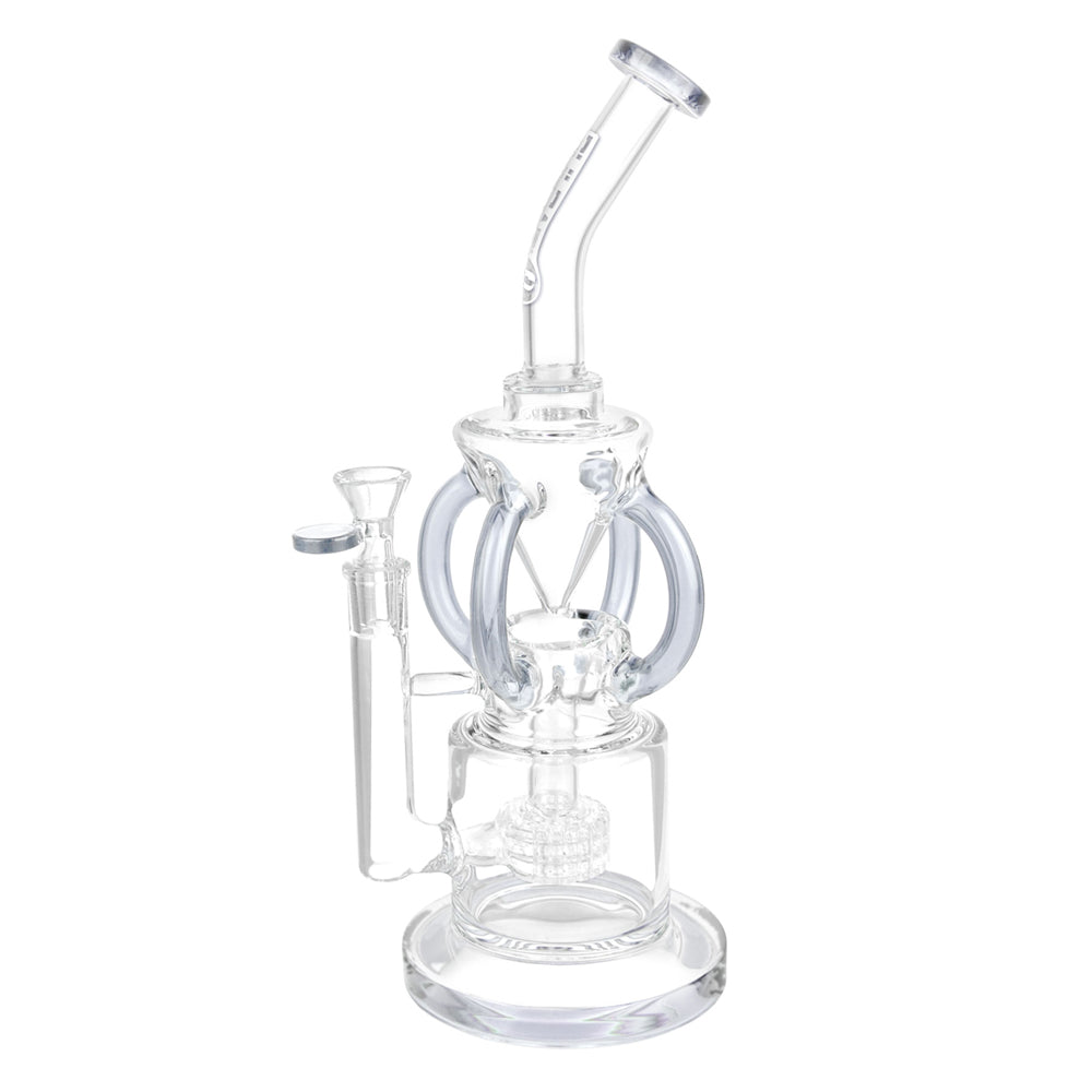 Pulsar Gravity Recycler Water Pipe - 13"/14mm F/Colors Vary - Smoke N’ Poke