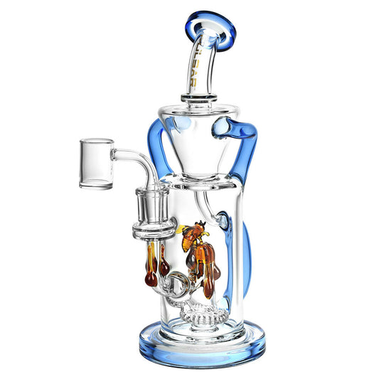 Pulsar Honey Sweetness Recycler Dab Rig -10"/14mm F/Clrs Vry - Smoke N’ Poke