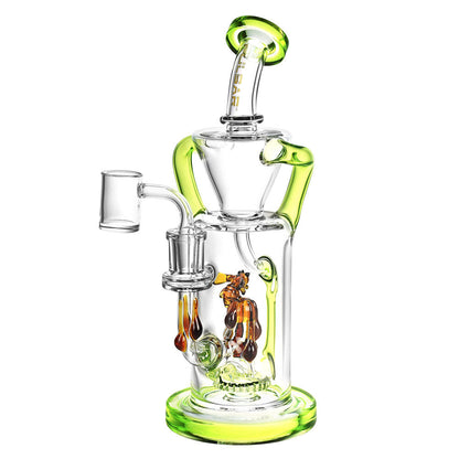 Pulsar Honey Sweetness Recycler Dab Rig -10"/14mm F/Clrs Vry - Smoke N’ Poke