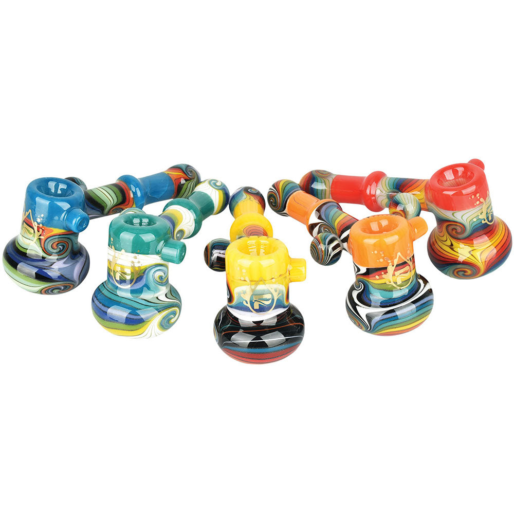 Pulsar Atomic Wavelength Bubbler Pipe - 5.25"/Colors Vary - Smoke N’ Poke