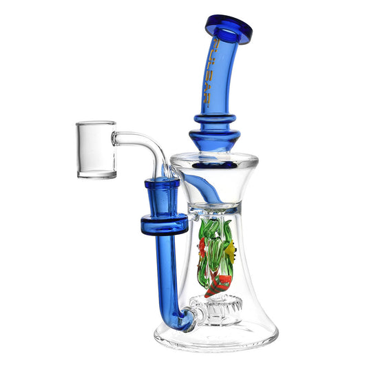 Pulsar Sea Habitat Recycler Dab Rig- 8.5"/14mm F/Colors Vary - Smoke N’ Poke