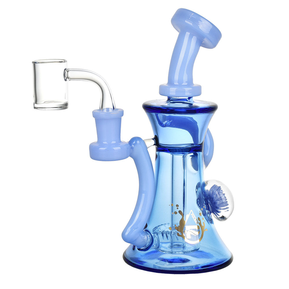 Pulsar Blossom Recycler Dab Rig-7.25"/14mm F - Smoke N’ Poke