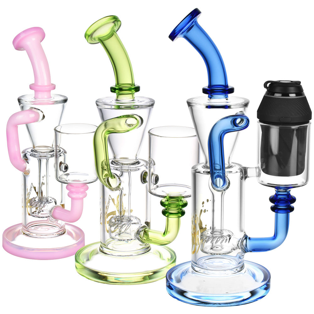 Pulsar Recycler Water Pipe For Puffco Proxy-8.5"/Colors Vary - Smoke N’ Poke