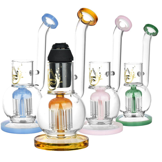 Pulsar Tree Perc Sphere Water Pipe For Puffco Proxy - 9" / Colors Vary - Smoke N’ Poke