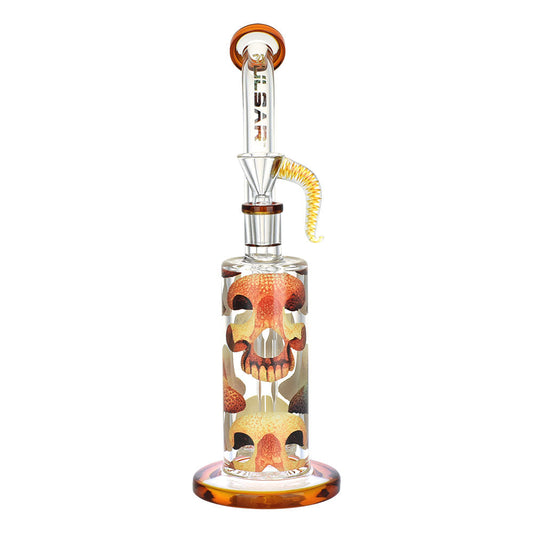 Pulsar Fun Guy Design Series Rig-Style Water Pipe - 10.5" /14mm F - Smoke N’ Poke