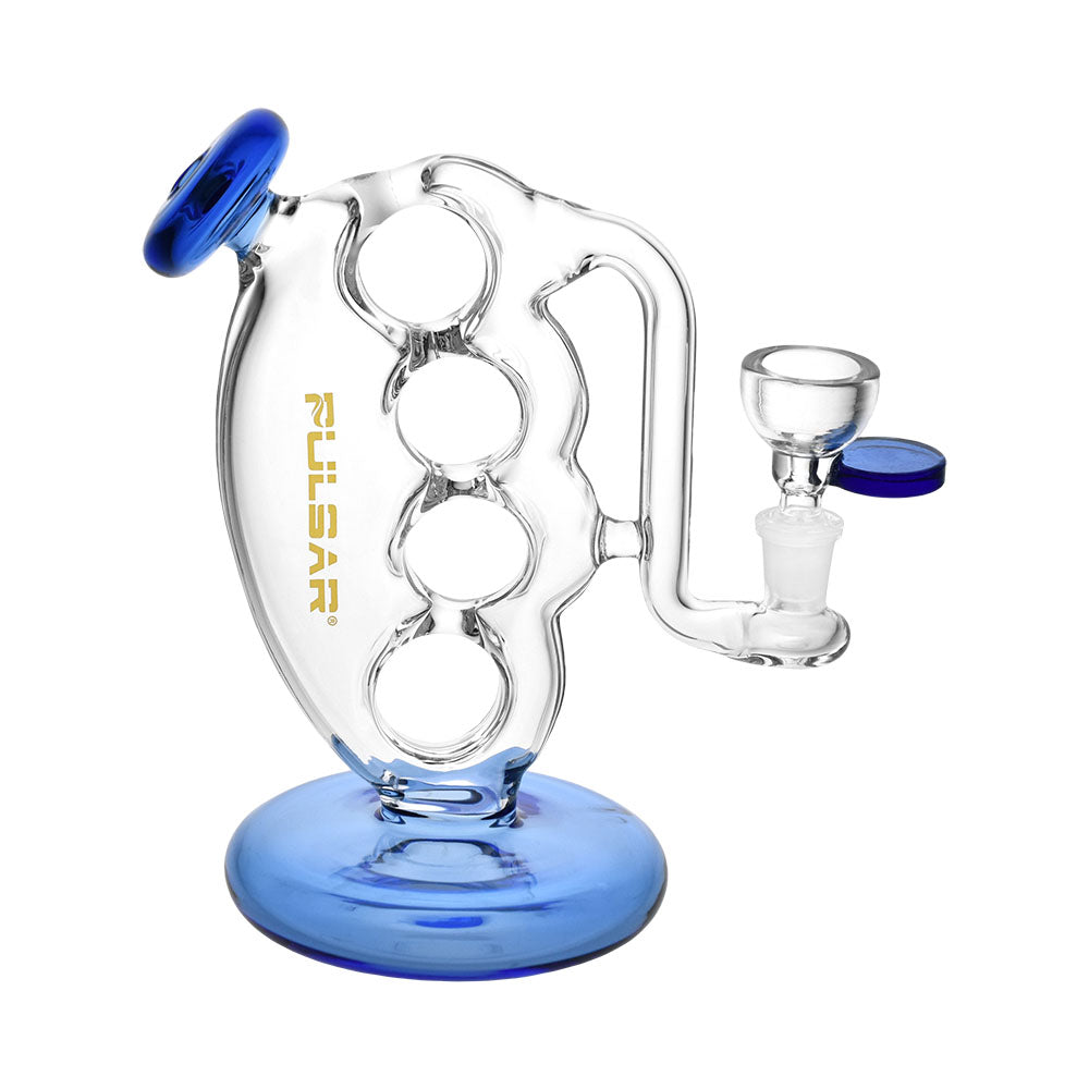 Pulsar Knuckle Bubbler Pro Water Pipe | 6.25" | 14mm F - Smoke N’ Poke