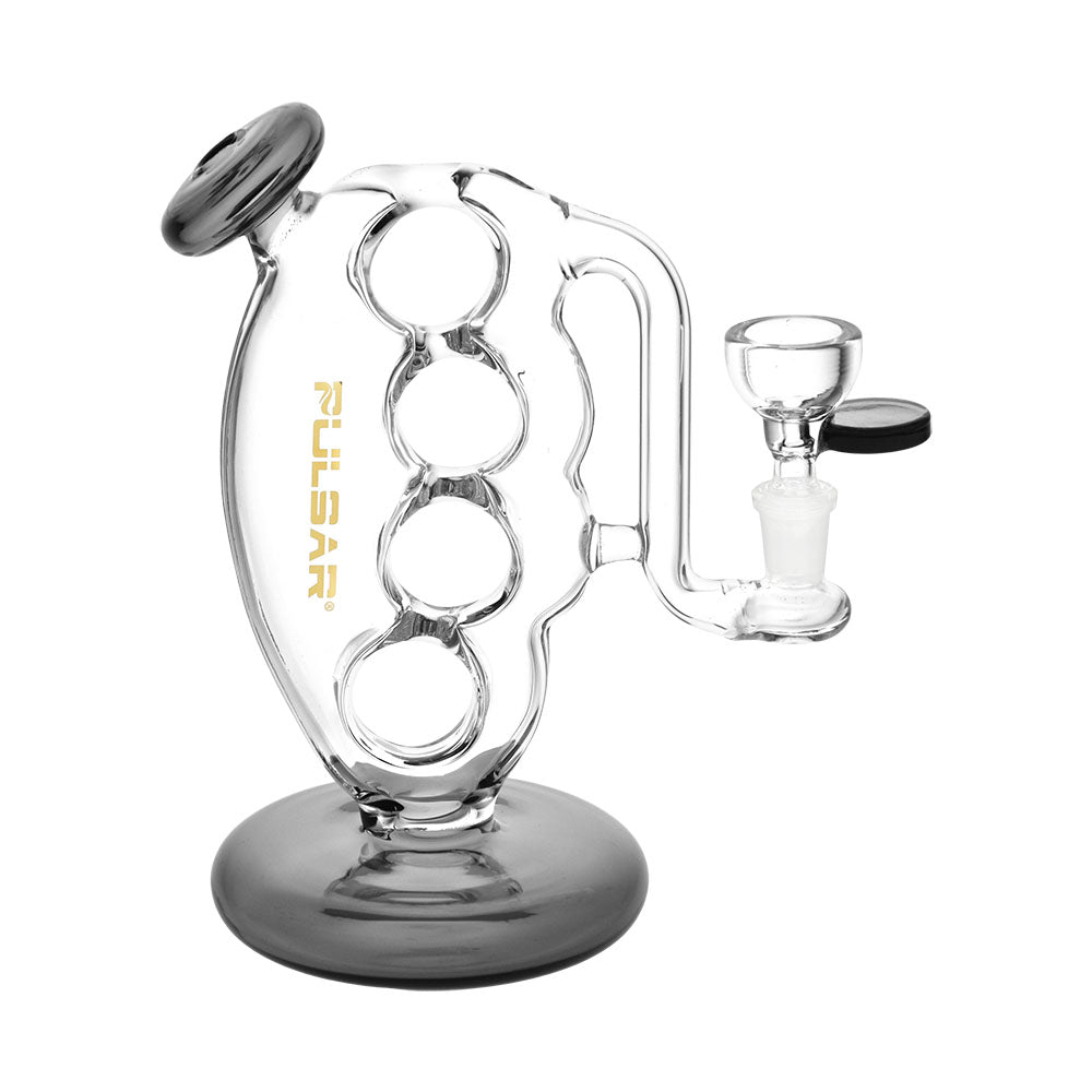 Pulsar Knuckle Bubbler Pro Water Pipe | 6.25" | 14mm F - Smoke N’ Poke